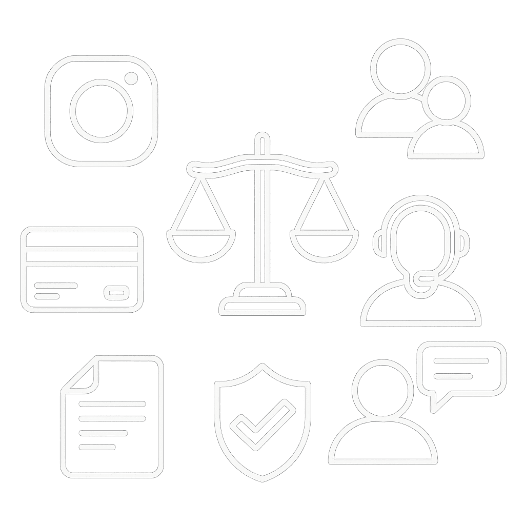 قوانین و مقررات وبسایت بتا فالوور